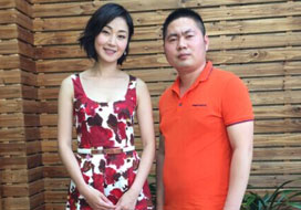 广州美狮贵宾会与明星合影